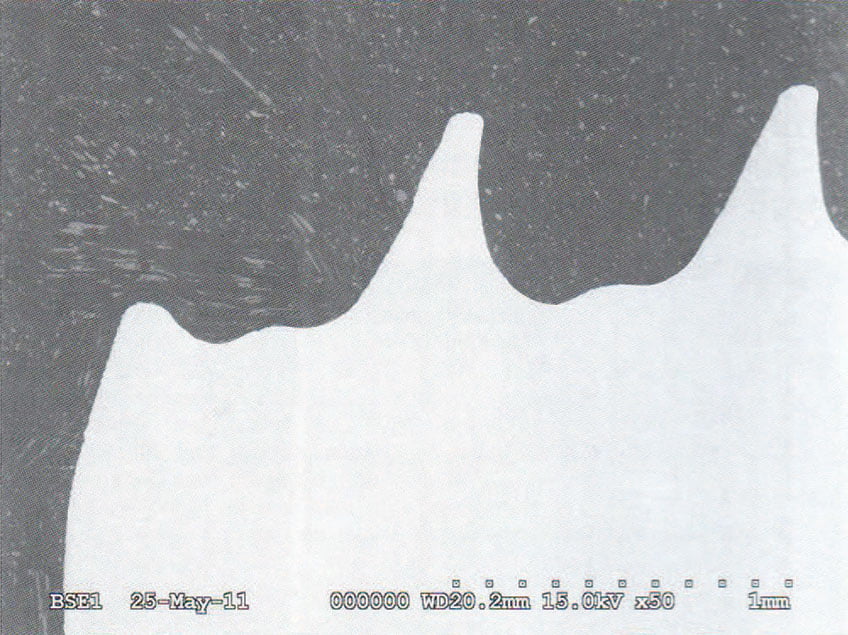Bionika CorticaL implantátum EM képe