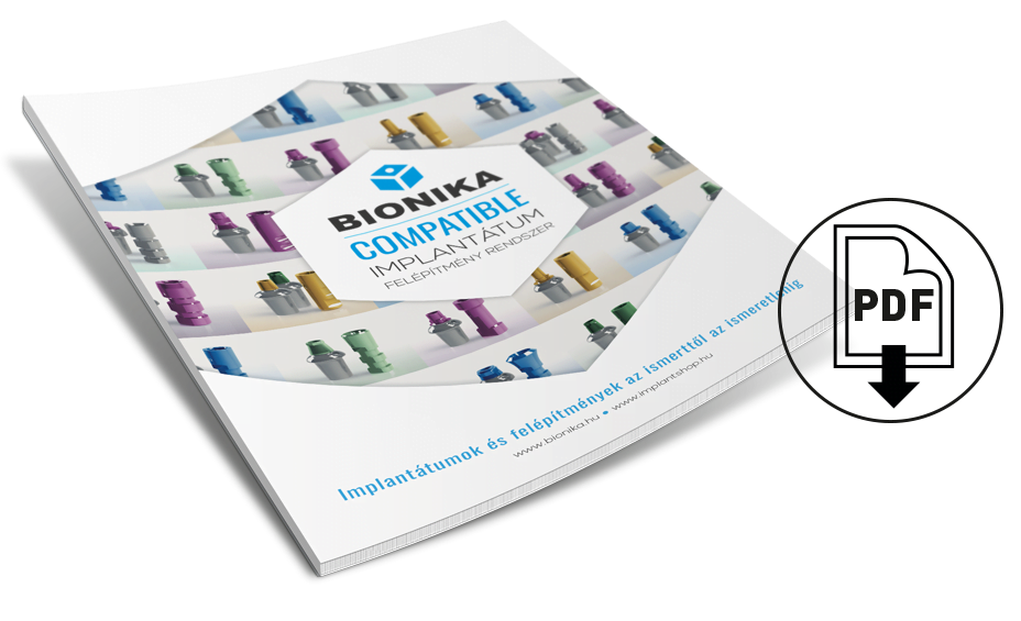 BIONIKA Compatible Implantátum felépítmény rendszer - katalógus